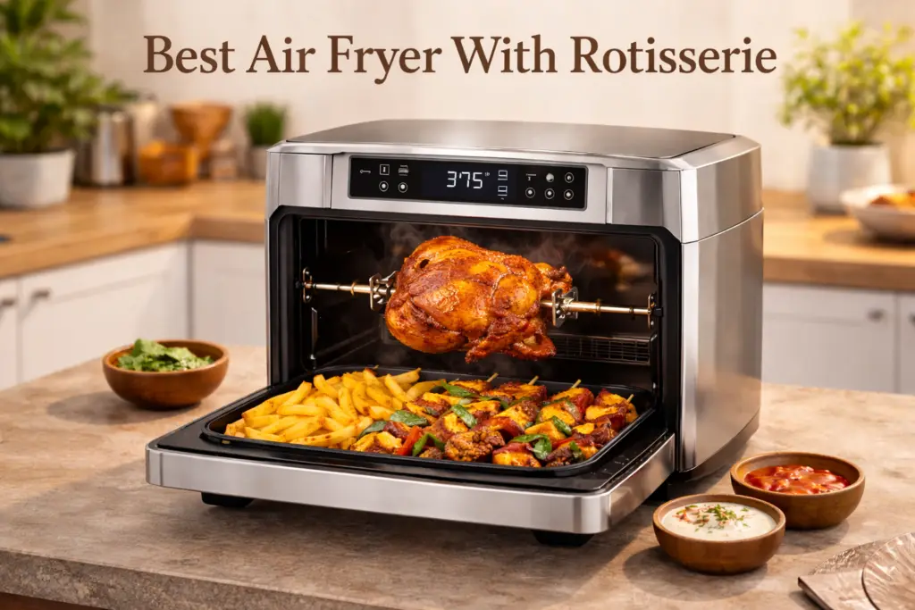 Best Air Fryer With Rotisserie (2026) – Top Air Fryer Oven Rotisserie Picks in India 2 best air fryer with rotisserie air fryer oven rotisserie India